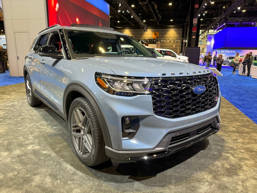 The 2025 Ford Explorer at the Chicago Auto Show