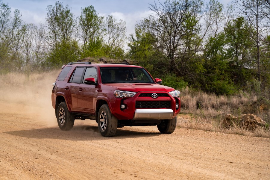 A red 2019 Toyota 4Runner