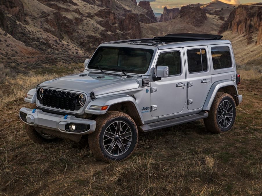 2024 Jeep Wrangler 4xe off-roading