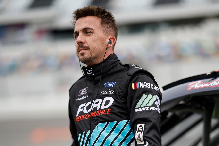 Franki Muniz at the NASCAR Xfinity Series United REntals 300