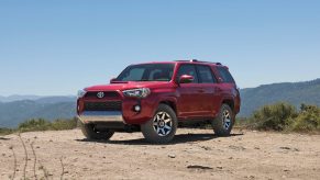 The 2016 Toyota 4Runner off-roading in sand