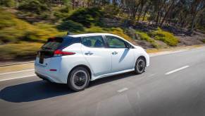 The Nissan LEAF qualifies for the $3,750 federal EV tax credit in 2024.