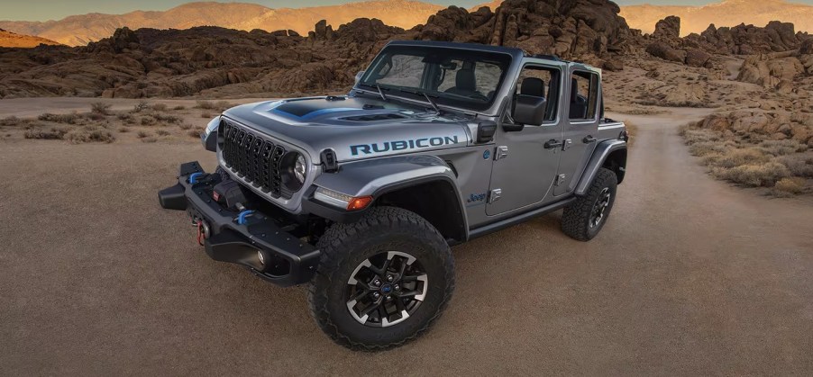 2024 Jeep Wrangler off-roading