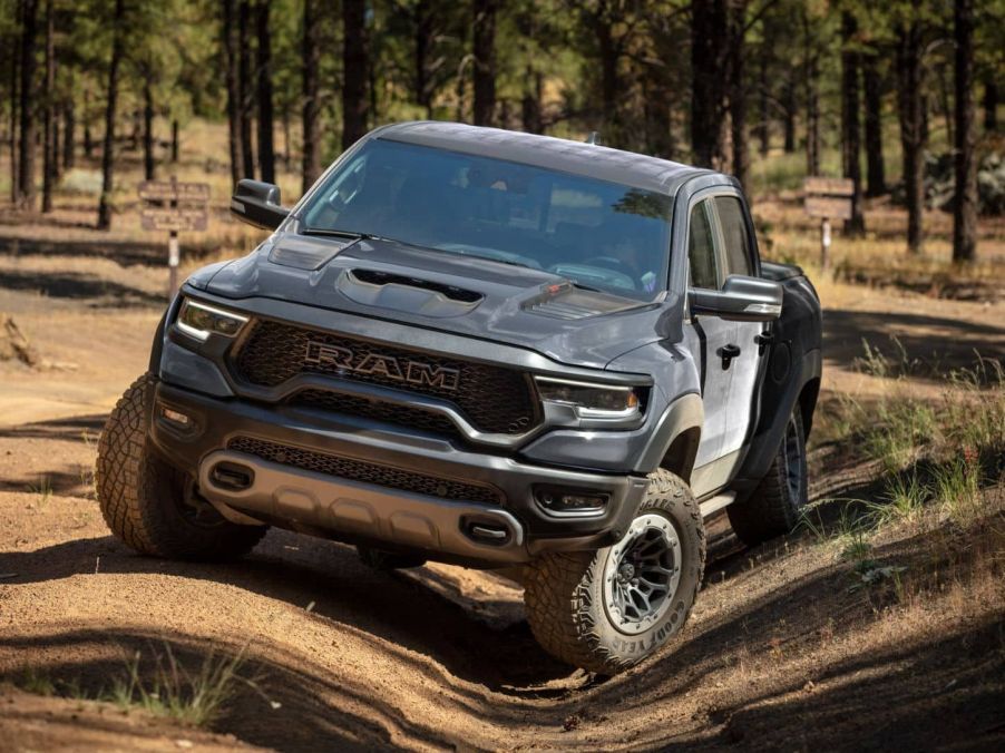 The 2024 Ram 1500 off-roading