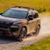 The 2025 Nissan Rogue Rock Creek Edition on a gravel road