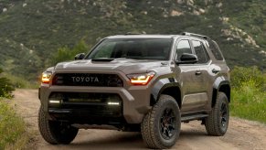 The 2025 Toyota 4Runner on a dirt road