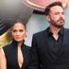 Ben Affleck and Jennifer Lopez stand on the red carpet together in 2023