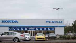 Honda dealership selling pre-owned used cars