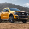 The 2024 Ford Ranger off-roading