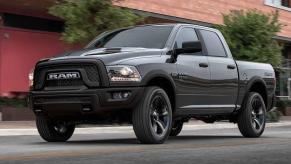 The Ram 1500 Classic in the city