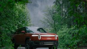 A Rivian R1S, especially in the Quad Motor spec, is one of the fastest SUVs in the world.