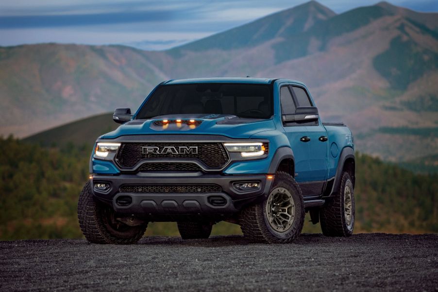 The 2024 Ram 1500 off-roading