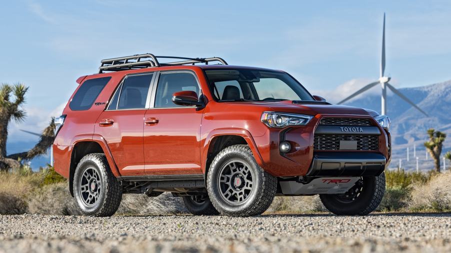 The 2024 Toyota 4Runner off-roading