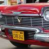 A red 1958 Plymouth Fury from 'Christine' is one of the quintessential scary movie cars.