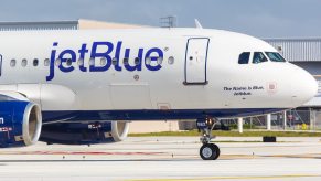 A JetBlue plane passenger is suing the airline after sustaining injuries from ice cream that was too cold.