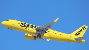 Many plane passengers pick spirit but the budget airline may be in trouble as shares recently tumbled.