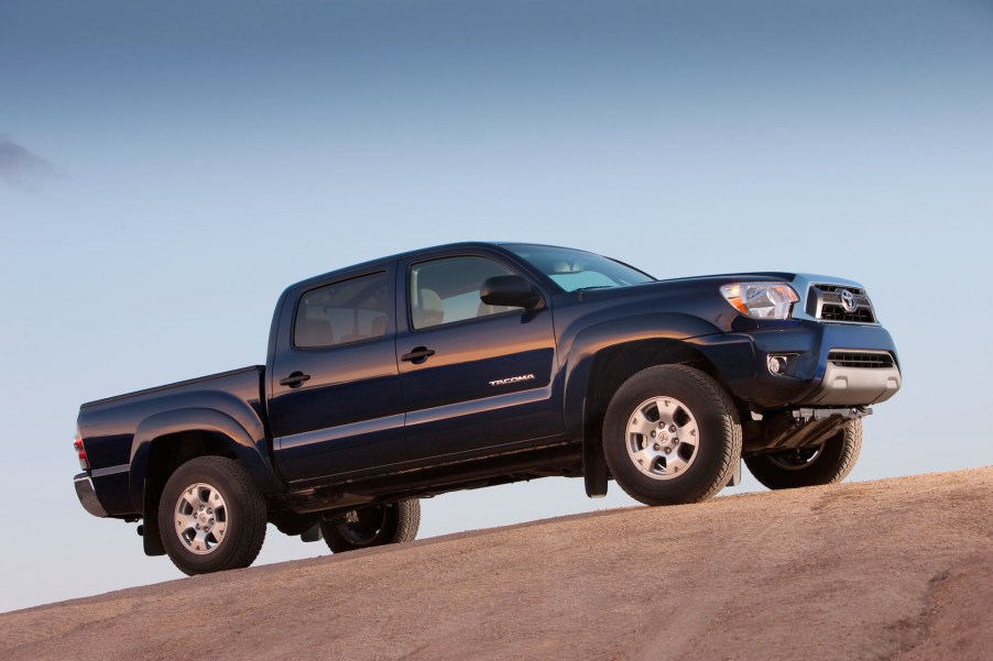 The 2015 Toyota Tacoma off-roading