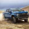 A 2021 Chevrolet Silverado, like the one impacted by one of the most recent GM recalls.