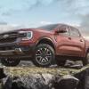 The 2024 Ford Ranger off-roading