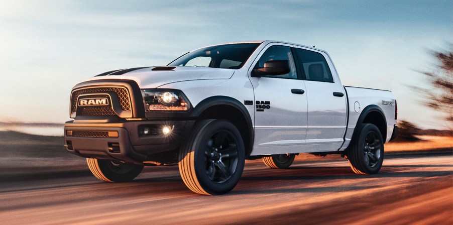 The 2024 Ram 1500 Classic on the road