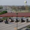 A gate at Fort Cavazos, the duty station of a solider recently killed after a police car chase and fight.