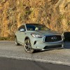 The 2024 Infiniti QX50 on the road