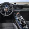 One of the cheapest Porsche 911 specs, the 2025 Porsche 911 Carrera T, shows off its manual transmission shifter.