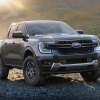 The 2025 Ford Ranger off-roading