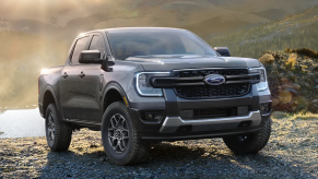 The 2025 Ford Ranger off-roading