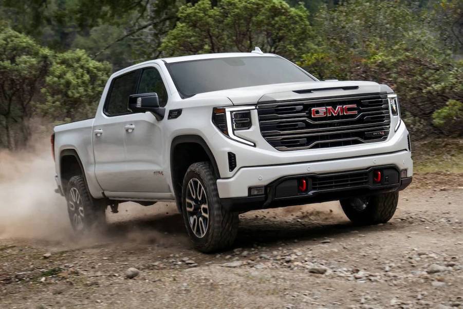 The 2024 GMC Sierra 1500 off-roading