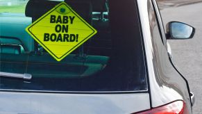 A vehicle with a 'baby on board' doesn't belong anywhere near a street takeover.