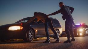 Police in Indiana tried to pull a driver over for a traffic stop, and a chase and hours-long stand-off with a SWAT team ensued.