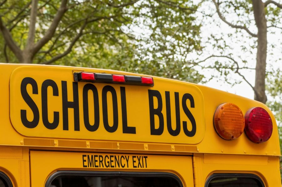 A pizzeria utilized an old school bus to avoid being fined for having an outdoor seating structure in Brooklyn, NY