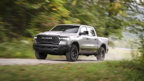 The 2025 Ram 1500 on the road