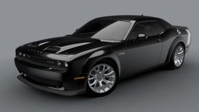 A 2023 Dodge Challenger Black Ghost credit score