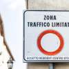 A ZTL traffic restriction sign in Italy