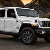 A 2025 Jeep Wrangler on the road