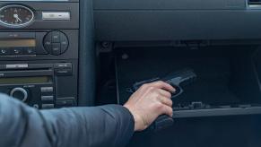 A driver might wonder if a company can keep them from keeping a gun in their car.