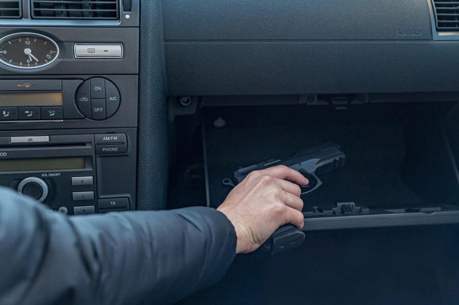 A driver might wonder if a company can keep them from keeping a gun in their car.