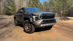 The 2025 Toyota Tacoma Trailhunter off-roading