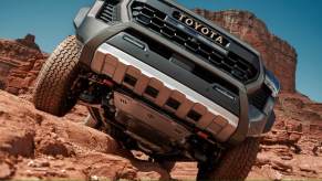 A 2025 Toyota Tacoma like the model named in the recent Toyota and Lexus recalls.