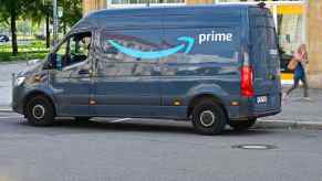 Amazon delivery van