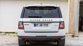 A white 2011 Land Rover Range Rover Sport