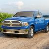 A 2018 Ram 1500 on a dirt road