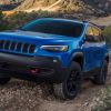 The 2022 Jeep Cherokee off-roading