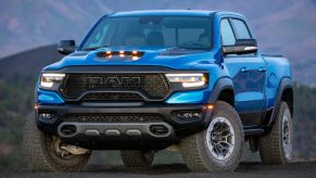 The 2023 Ram 1500 TRX off-roading