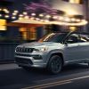 The 2025 Jeep Compass in the city