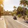 Florida man drives a golf cart