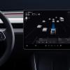 A Tesla Model Y shows off its Autopilot self-driving functions as they work to avoid a crash.