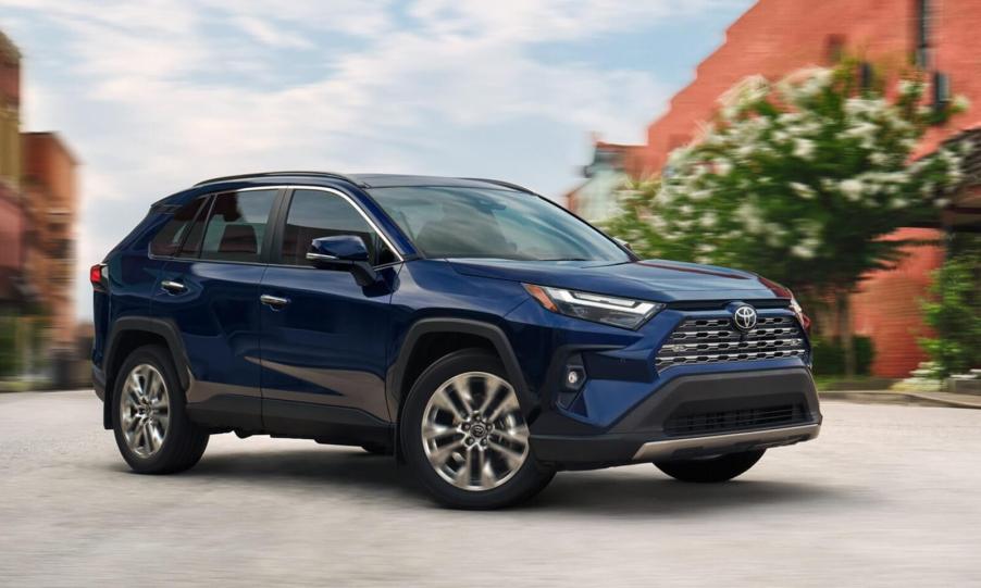 A 2025 Toyota RAV4, one of the best-selling vehicles in the country.